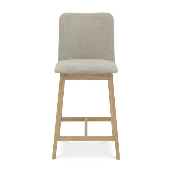 BANCO DE BAR TELA BEIGE VAIS
