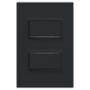 INTERRUPTOR SENCILLO 10AX 250V COLOR NEGRO