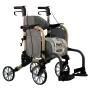 Andadera Rollator de Aluminio Híbrida ReActiv Color Champagne