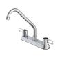 LLAVE PARA FREGADERO DUOMANDO CROMO CUELLO GIRATORIO 8" ANTIGOTEO