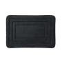 TAPETE PARA BAÑO POLIÉSTER 40X60 CM NEGRO SUAVIDAD