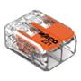 CONECTOR DE EMPALME DE PALANCA 2 POLOS 50 PIEZAS