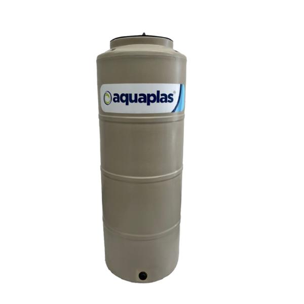 TINACO VERTICAL 1000L POLIETILENO CON TAPA Y ACCESORIOS