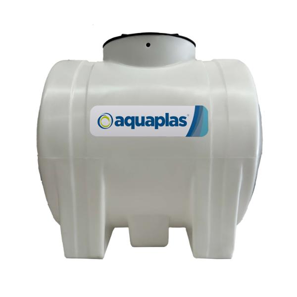 TANQUE HORIZONTAL 1000L POLIETILENO CON TAPA ESTÁNDAR