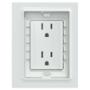 TOMA CORRIENTE DUPLEX US 2P+T 15A 127V IP55 COLOR BLANCO