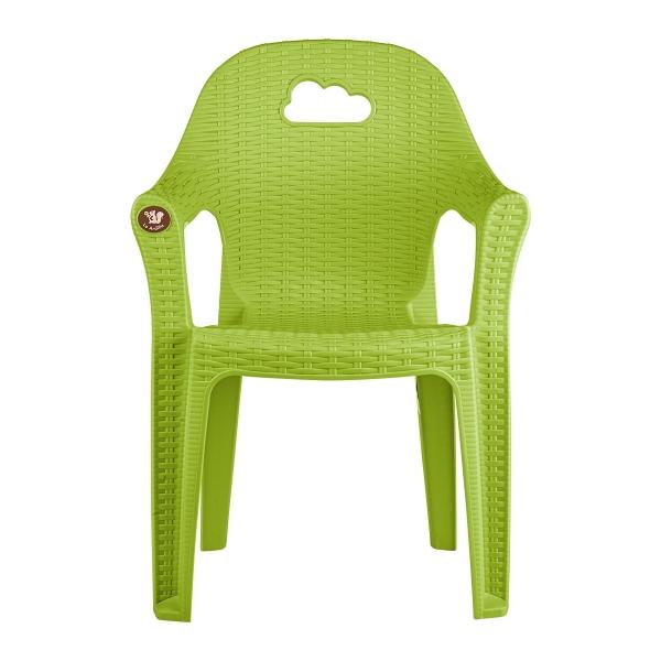 SILLA DE JARDÍN APILABLE NUEBE PLÁSTICO VERDE LIMA