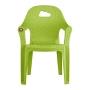 SILLA DE JARDÍN APILABLE NUEBE PLÁSTICO VERDE LIMA
