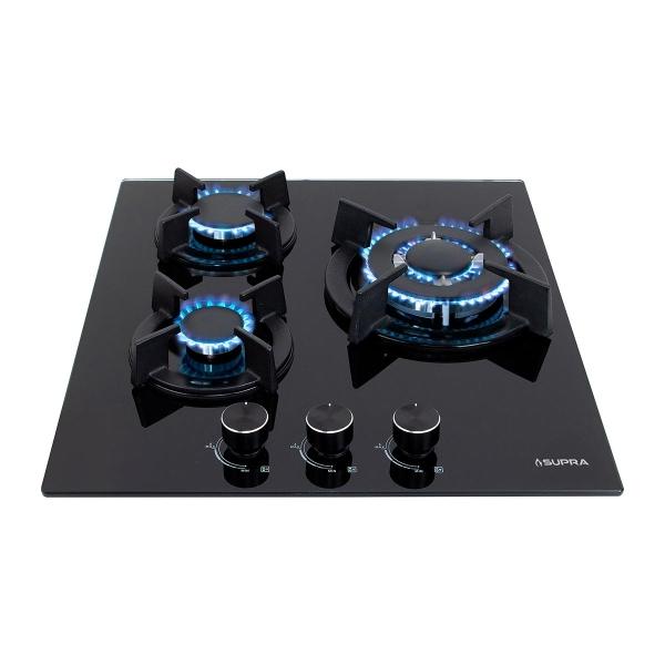 PARRILLAGAS LP Y NATURAL 45 CM ENCENDIDO ELECTRONICO NEGRO