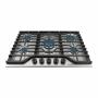 PARRILLA GAS LP 76 CM ENCENDIDO ELECTRONICO ACERO INOX