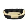 CAMA PARA MASCOTA OVALADA POLIÉSTER RAZA MEDIANA SEMI IMPERMEABLE