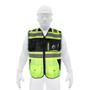 KIT CHALECO EJECUTIVO TALLA GRANDE CON LENTE GURU PLATA