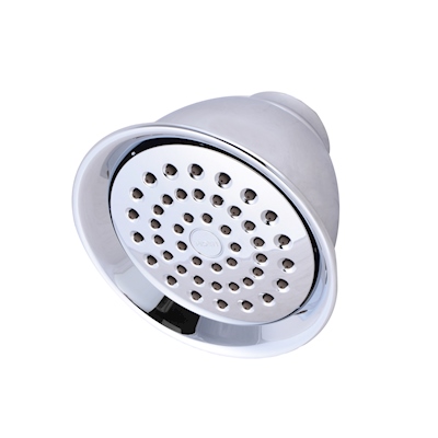 REGADERA FIJA CIRCULAR ABS CROMO TIPO LLUVIA AHORRADORA DE AGUA