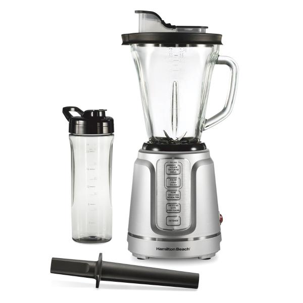 LICUADORA 850 W 1.5 L VASO DE VIDRIO DOBLE FUNCIÓN