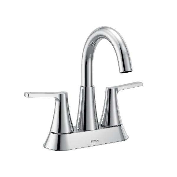 LLAVE PARA LAVABO DUOMANDO CROMO MIKAH CON DESAGÜE PUSH