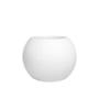 MACETA DE POLIETILENO REDONDA BLANCA 30 CM PARA INTERIOR Y EXTERIOR