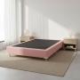 BOX QUEEN SIZE DICASA TAPIZADO REFORZADO MODERNO 2 PLAZAS 250 KG
