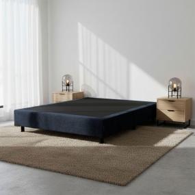BOX INDIVIDUAL DICASA DE MADERA TAPIZADO SOPORTE FIRME MODERNO 200 KG