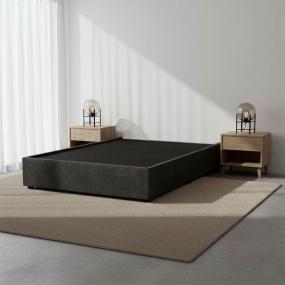 BASE DE CAMA KING SIZE MADERA TAPIZADA MODERNA 250 KG