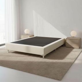 BOX INDIVIDUAL TAPIZADO BEIGE CLARO MODERNO 200 KG