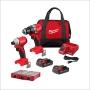 COMBO ROTOMARTILLO DE 1/2" Y ATORNILLADOR DE IMPACTO DE 1/4" BRUSHLESS M18 Y ORGANIZADOR PACKOUT