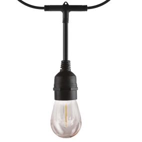 SERIE DE LUCES LED TIPO GUIRNALDA 24 FOCOS 14.6 M LUZ CALIDA