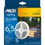 TIRA LED ECO 5M PARA EXTERIOR LUZ CÁLIDA (IP65) AKSI 2700K LÍNEA ECO