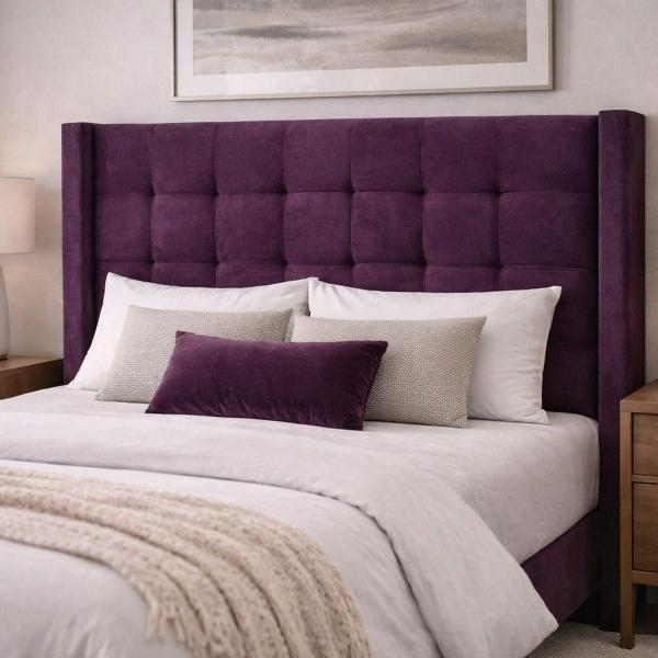 CABECERA QUEEN SIZE DICASA TITAN COLOR MORADO