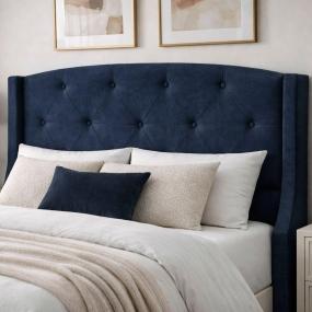 CABECERA KING SIZE DICASA ZEFYR COLOR AZUL