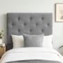 CABECERA KING SIZE DICASA IKKI COLOR GRIS OSCURO