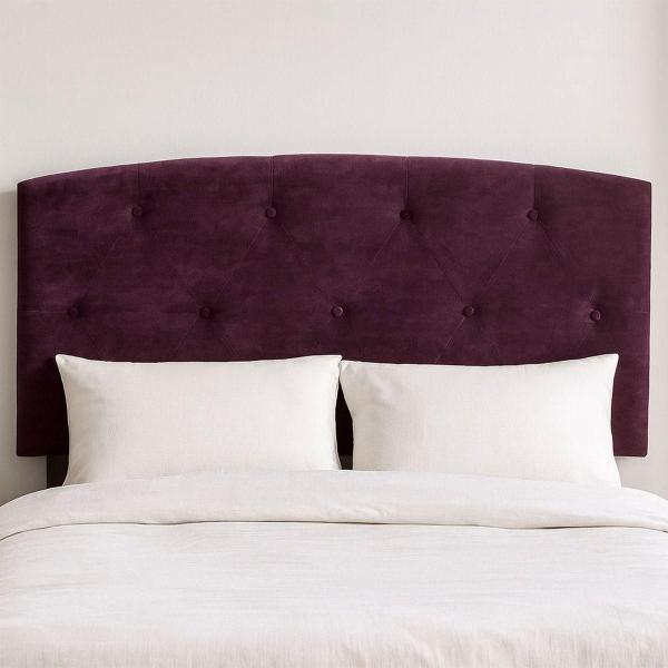 CABECERA QUEEN SIZE DICASA SIGMA COLOR MORADO
