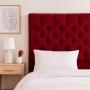 CABECERA KING SIZE DICASA CAPRI COLOR ROJO