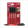 COMBO MARCADOR INKZALL DOBLE PUNTA CON PAQUETE DE 4 MARCADORES INKZALL MILWAUKEE