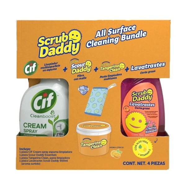 ALL SURFACE CLEANING COMBO DE LIMPIEZA SCRUB DADDY