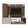 CENTRO DE ENTRETENIMIENTO MARTINA MARCA MADERKIT PARA TV HASTA 70"