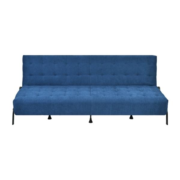 Sofá Cama Matrimonial Multifunción con Resortes de soporte resistentes Azul