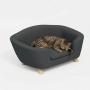 Sofá Cama para Mascotas con cojín extraíble Gris
