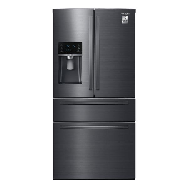 REFRIGERADOR FRENCH DOOR 25 PIES DOS CAJONES SMARTHINGS NEGRO