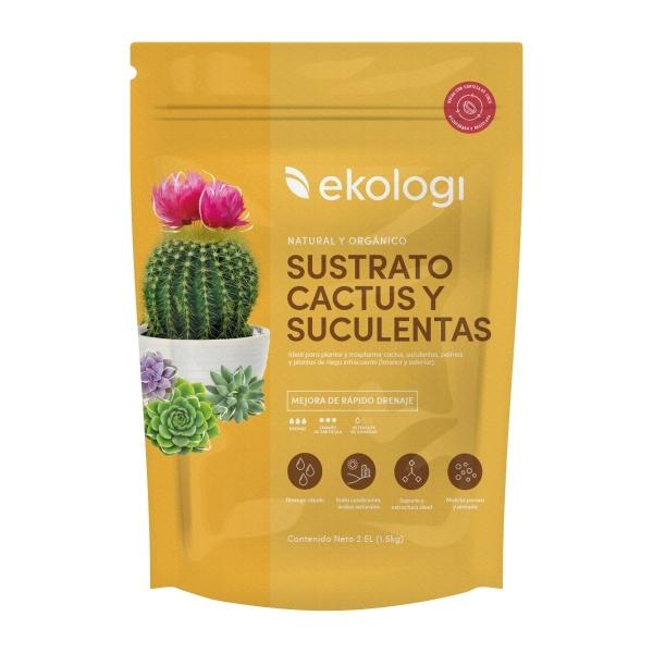 SUSTRATO PARA CACTUS Y SUCULENTAS 2.5 L (1.12 KG)