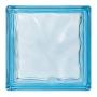 VIDRIO BLOCK AZUL 19 X 19 X 8 CM