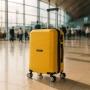 MALETA DE MANO VIAJE RÍGIDA CON RUEDAS 10 KG COLOR AMARILLO