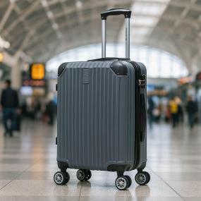 MALETA DE MANO RÍGIDA EXPANDIBLE 10KG | CON RUEDAS 360°, GRIS