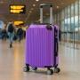 MALETA DE MANO VIAJE RÍGIDA CON RUEDAS 10KG COLOR MORADO
