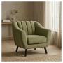Sillón Individual Doria Color Verde Olivo