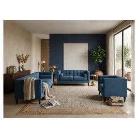 Sala Madison con 3 piezas Color Navy