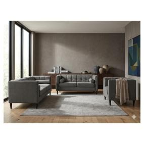 Sala Madison con 3 piezas Color Oxford
