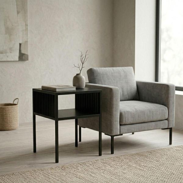 Mesa Auxiliar Zovi - Color Negro