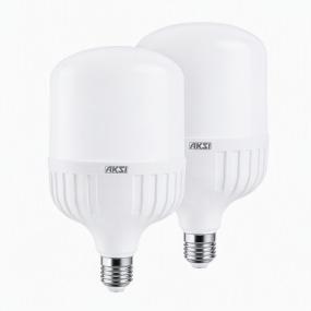 FOCO LED ALTA POTENCIA AKSI 40W - 2PACK TIPO T LUZ BLANCA E27