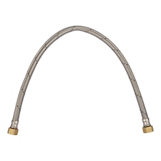 MANGUERA FLEXIBLE PARA BOILER DE ACERO 0.8M 3/4"