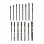 JUEGO DE BROCAS DE METAL PARA ACEROS SUAVES, ENDURECIDOS E INOXIDABLES (15PCS)