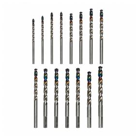 JUEGO DE BROCAS DE METAL PARA ACEROS SUAVES, ENDURECIDOS E INOXIDABLES (15PCS)